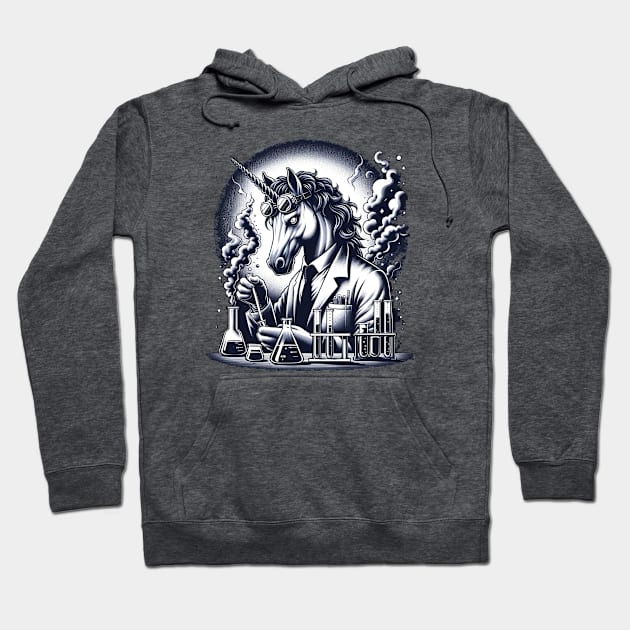 Unicorn Mad Scientist Hoodie by Unicorn Formula